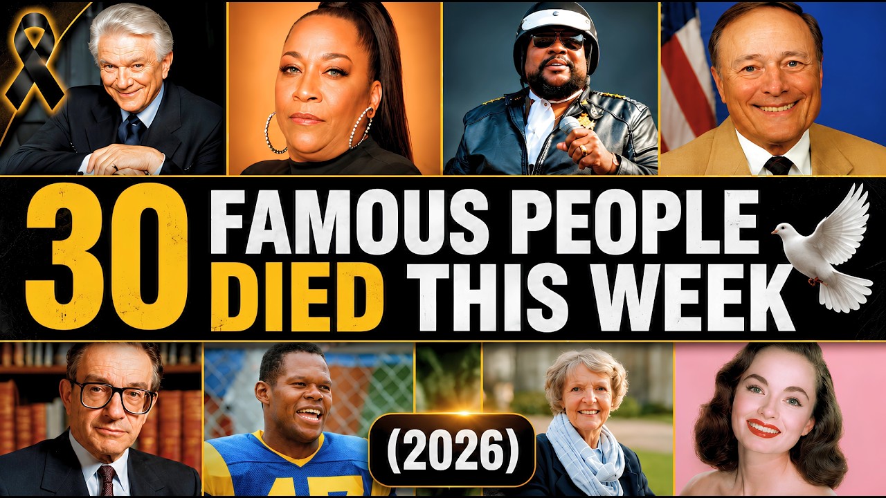 30 Famous People Who Died This Week | July 2026 (Week 1)