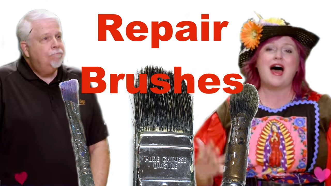 3 Ways to Repair Damaged Brushes with the Brush Guys | TheArtSherpa