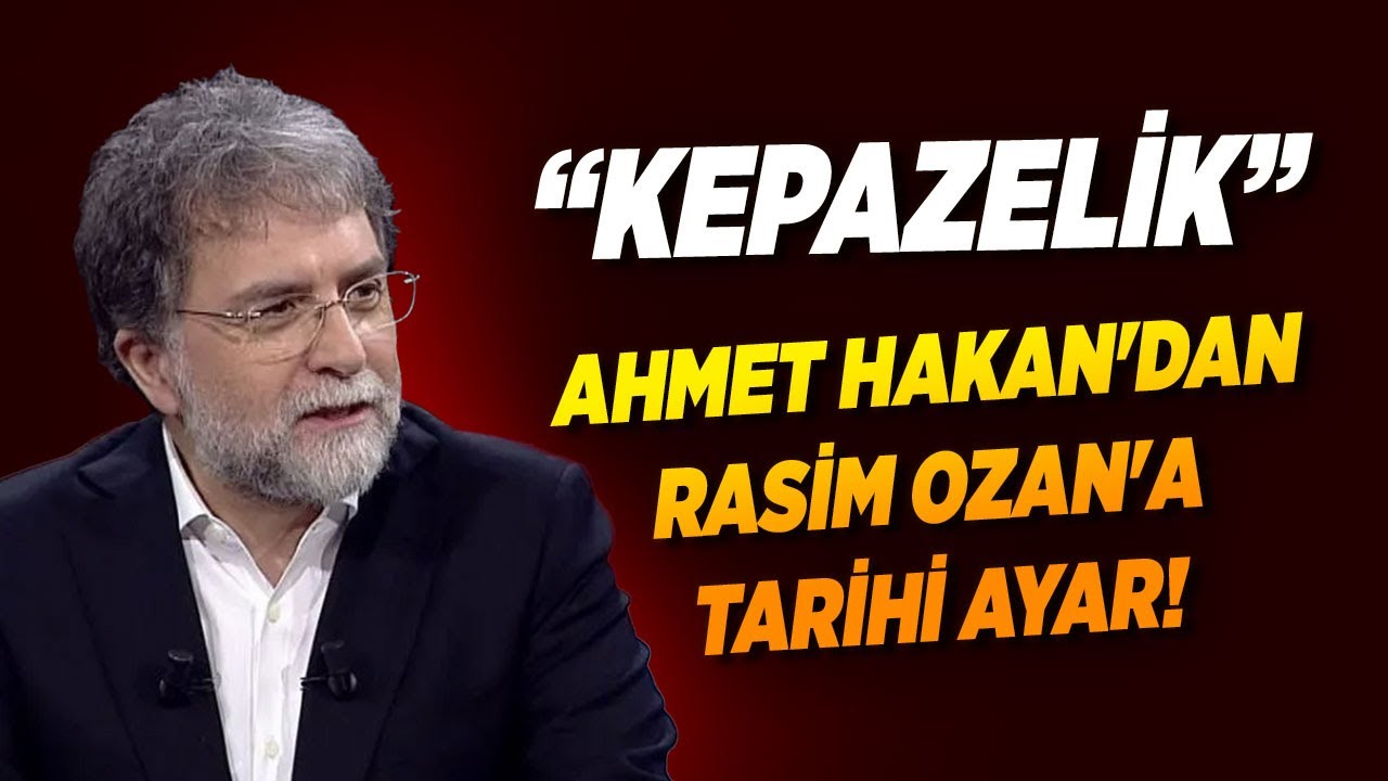 Ahmet Hakan Rasim Ozan K&uuml;tahyalı'yı yerden yere vurdu