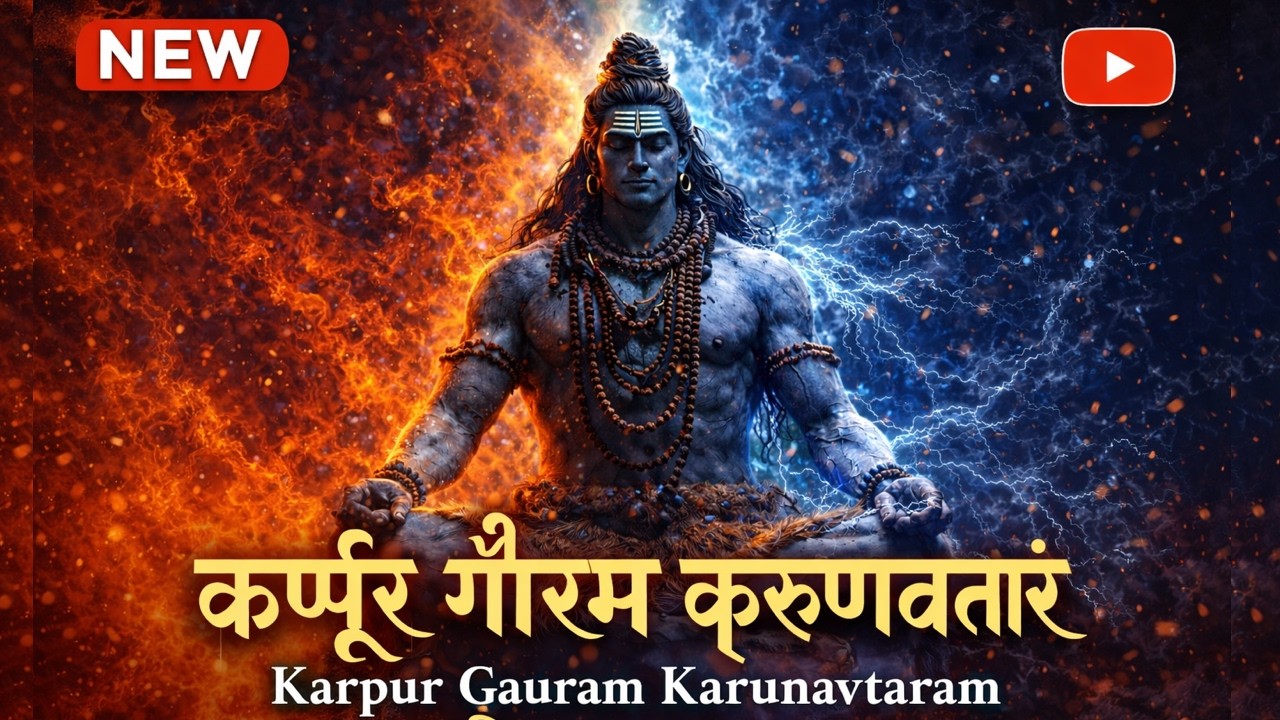 कर्पूर गौरम करुणावतारं | Karpur Gauram Karunavtaram | Maha Shivaratri Special Bhajan 2026 #mahadev