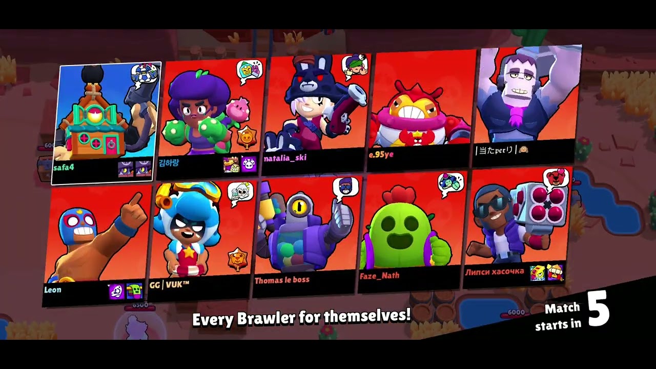 I love brawl stars😀😀