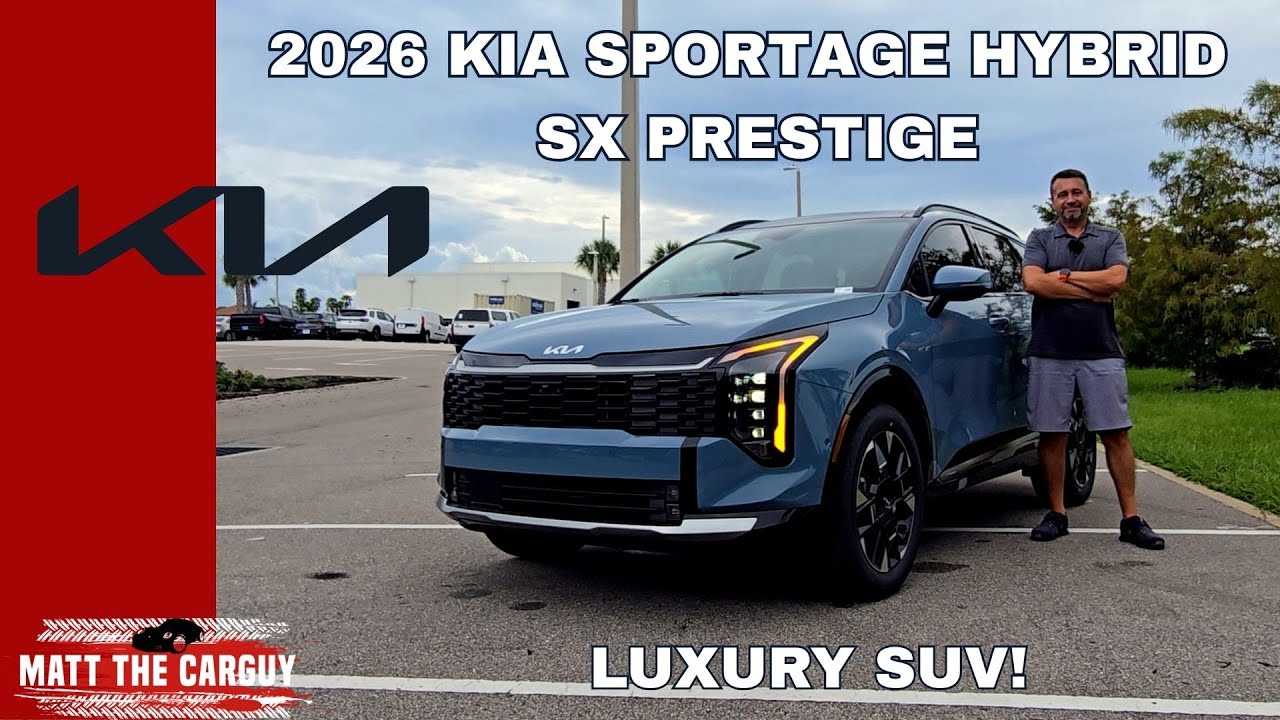 So close to perfect ! 2026 Kia Sportage Hybrid SX Prestige review and test drive.