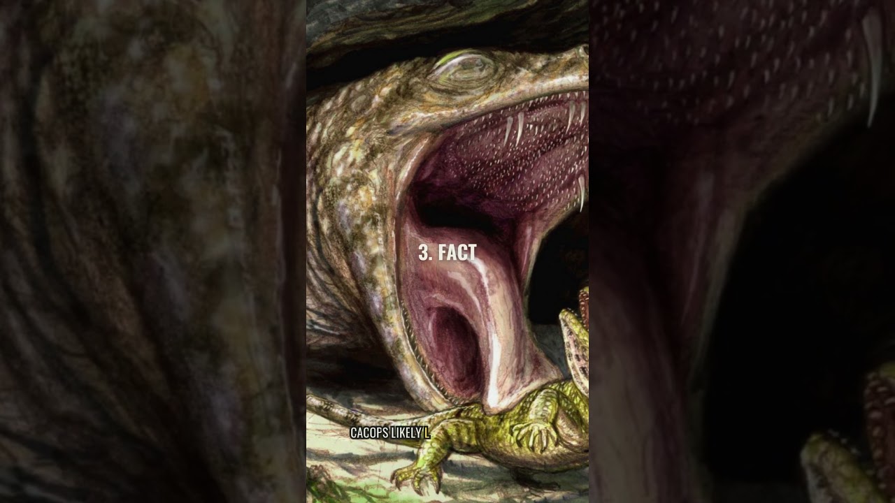 5 Fascinating Facts About Cacops &ndash; The Ancient Amphibian 🐸🦴🌍 #dinosaurs #dinosaur #prehistoriclife
