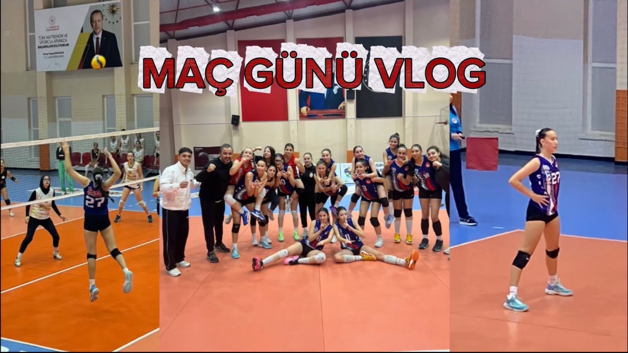 MAÇ GÜNÜ VLOG. Deniz Yıldız 