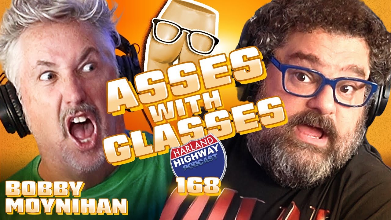 BOBBY MOYNIHAN won't wear glasses in the same room as Harland, while wearing glasses!!!!