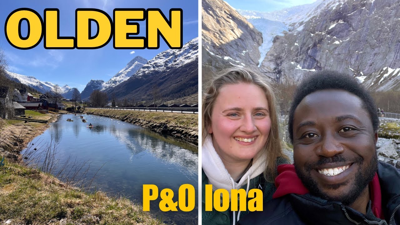 The BEST Place In The Norwegian Fjords - P&O Iona | Jay & Rhi