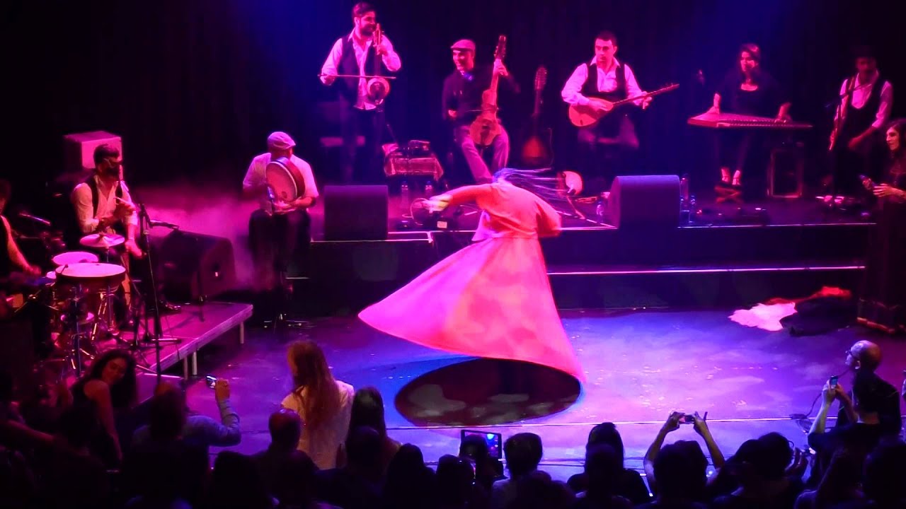 Mercan Dede + Azam Ali and The Sufi Red Whirling Dervish, 12.6.2015 , Paradiso Hall, Amsterdam