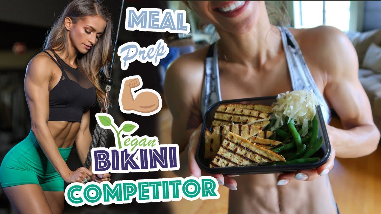 VEGAN BIKINI PREP DIARIES | HIGH-PROTEIN MEAL PREP | EP.22