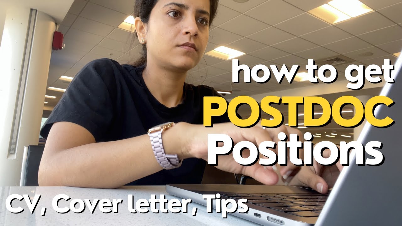 How to Get Post-Doc Positions | CV | Cover Letter | Tips #mit #iit
