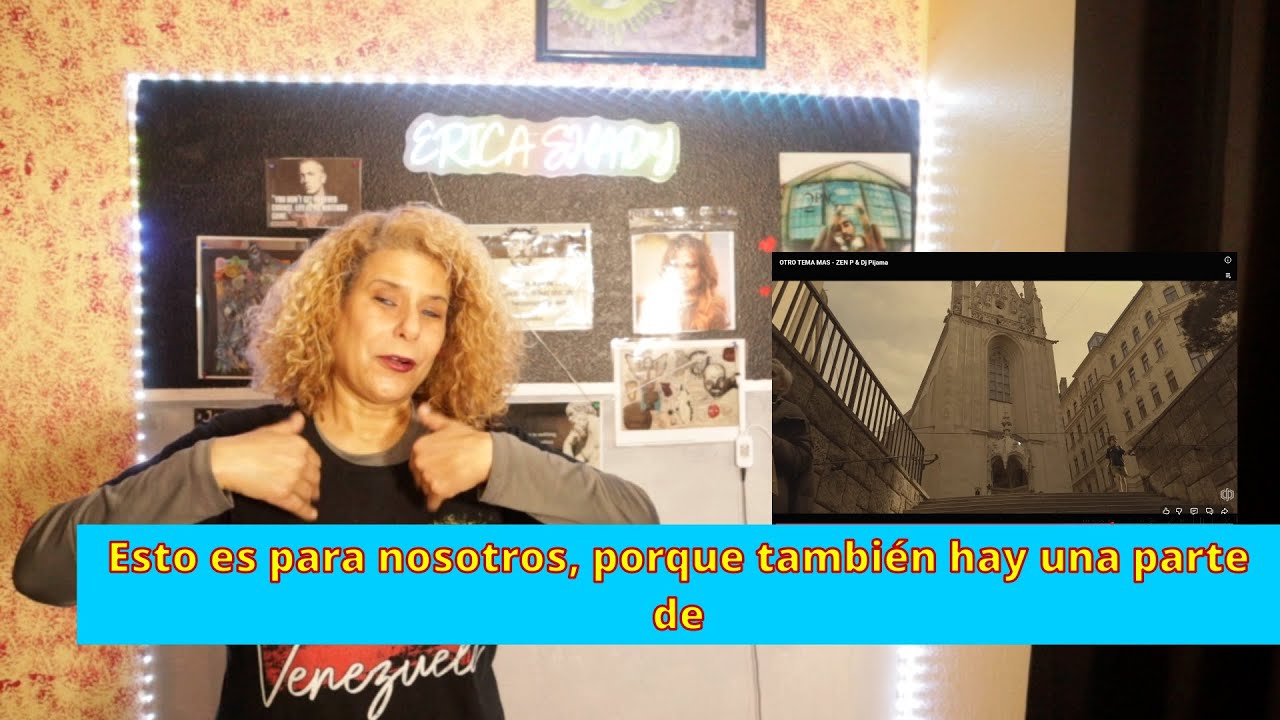 Erica Shady reacts 🇻🇪🧠 Zen P – Otro Tema Más “La muerte es quien va a decidir”