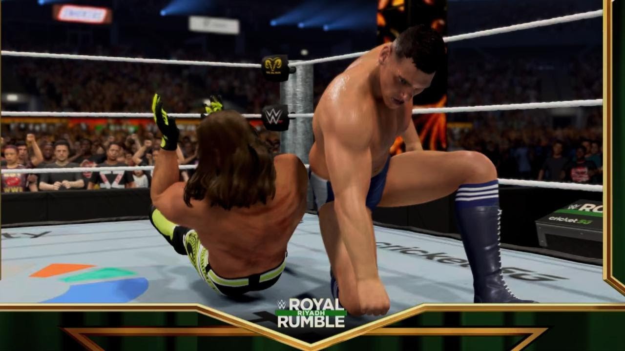 WWE 2K25 AJ Styles vs Gunther
