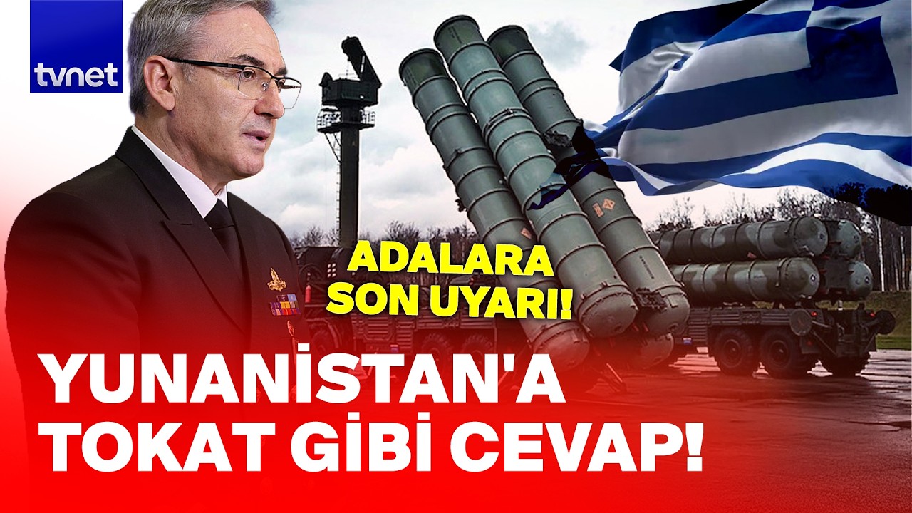 MSB'DEN YUNANİSTAN'A S-400 GÖZDAĞI! ANKARA DÜĞMEYE BASTI!