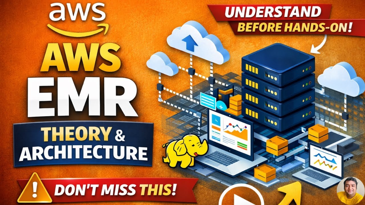 AWS EMR Architecture Explained Simply | Foundation Before Hands-On