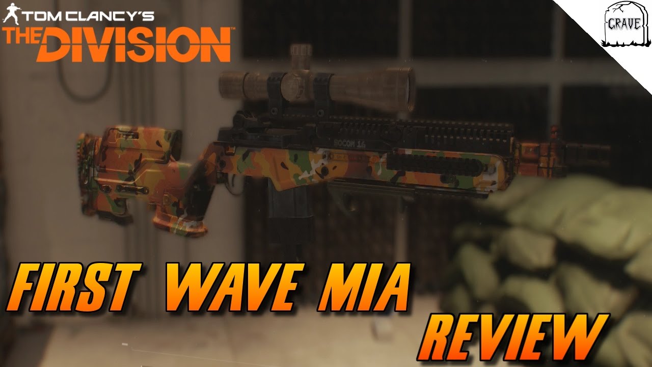 Обзор винтовки M1A Maksman от The Division First Wave. Самое точное оружие?