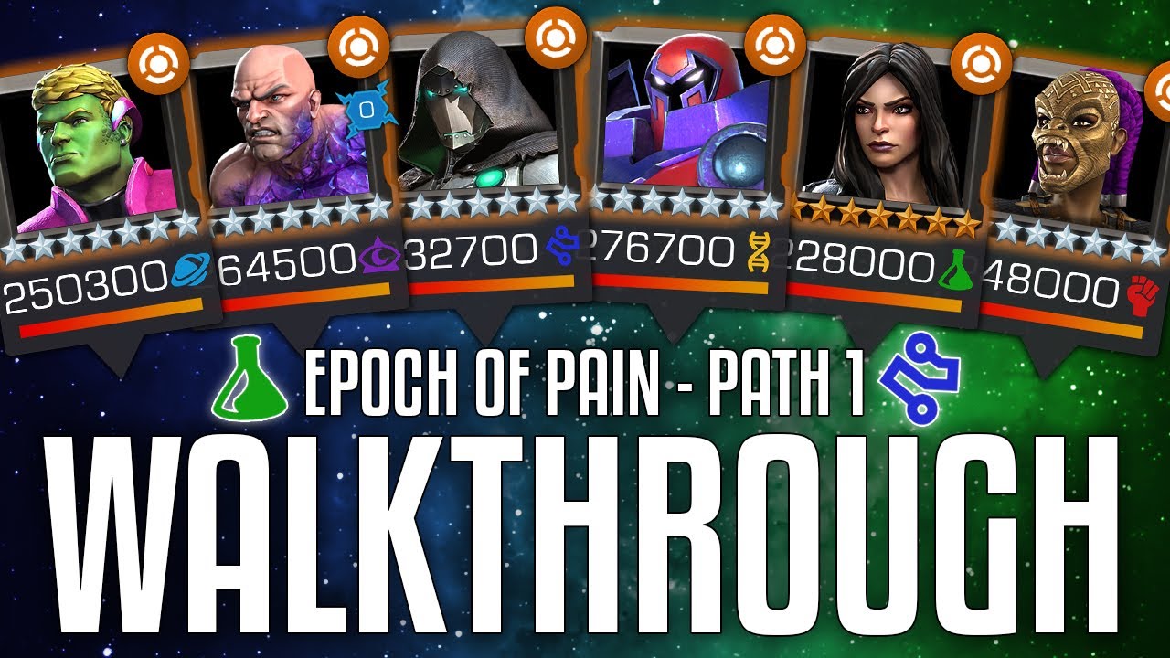 Epoch of Pain PATH 1 Walkthrough - Science/Tech