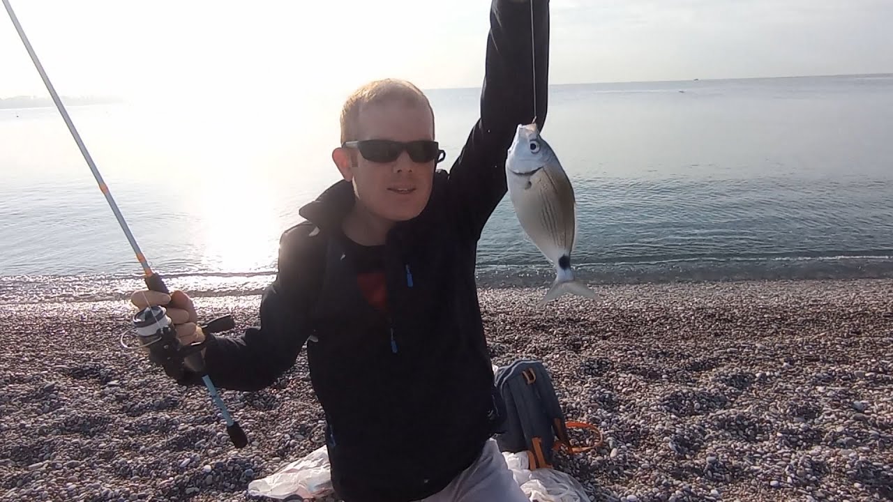 Çarşaf gibi denizde melanur avı - ahtapot avı -balık avı