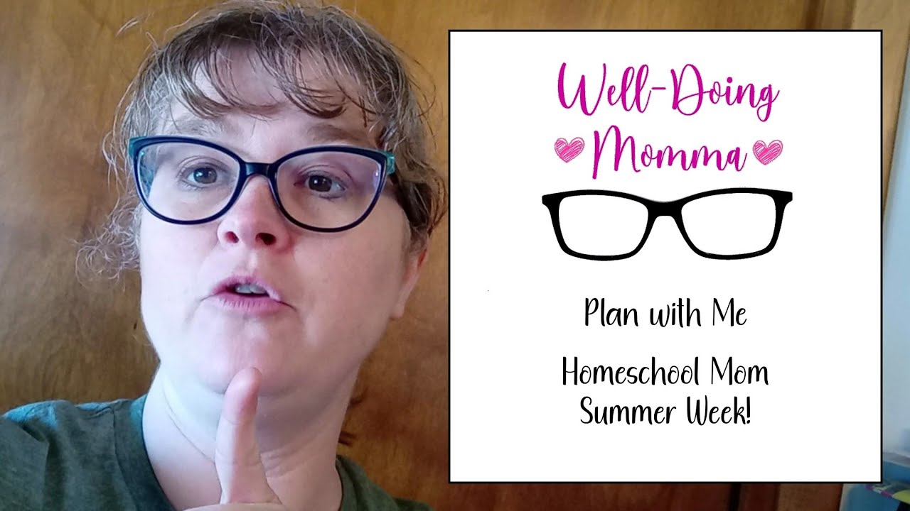 Plan with Me|| Summer Week|| Large Homeschool Family
