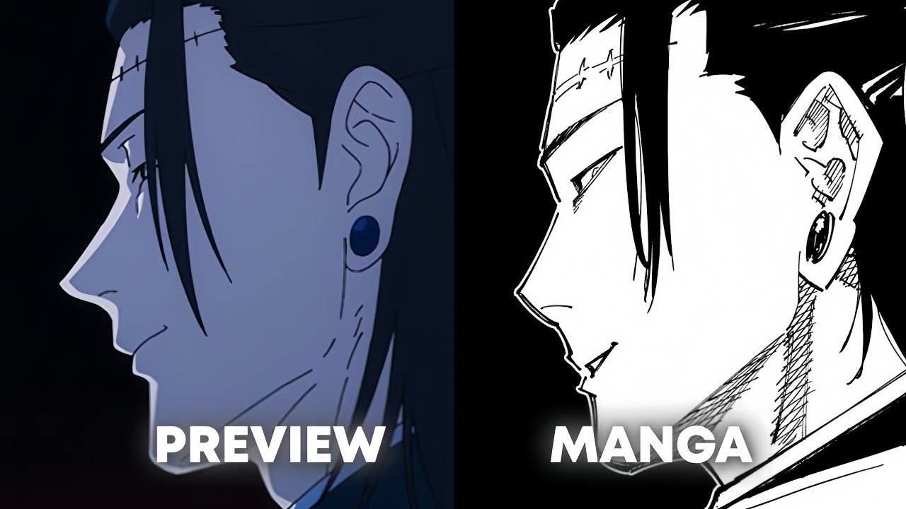Preview vs Manga || Jujutsu Kaisen season 3 episode 7