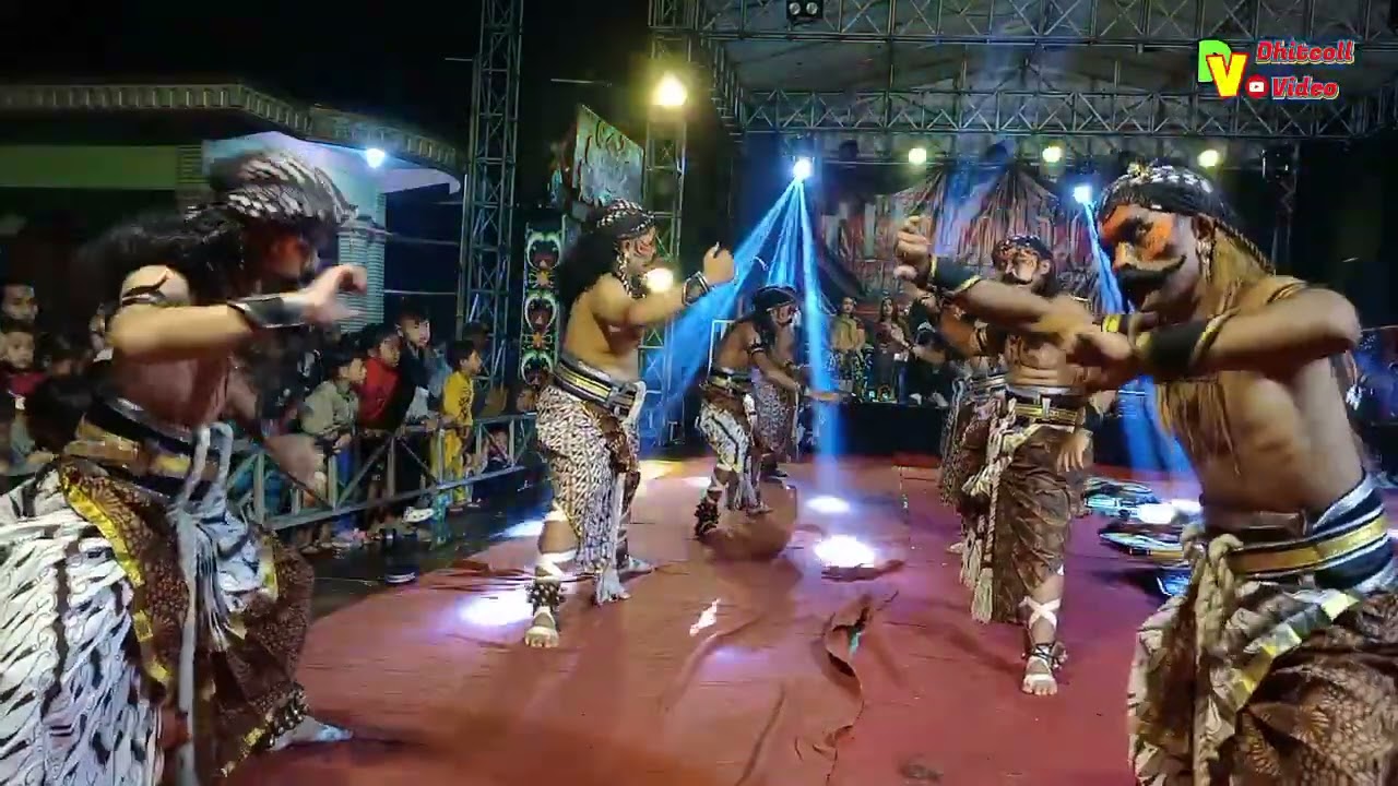 Turonggo Rukun Sejati live Srunen Glagaharjo babak Warok Gaya Baru #kesenianjathilan#warok#trs