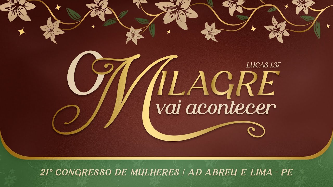 21º Congresso de Mulheres - Templo Central - Ieadalpe - Ao Vivo - 07/07/2025 1º DIA Tarde