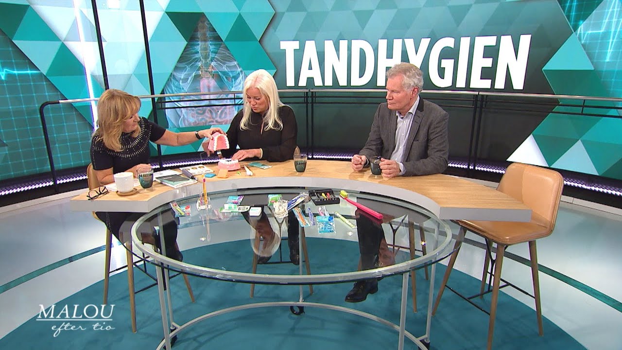 Så sköter du dina tänder  - Malou Efter tio (TV4)