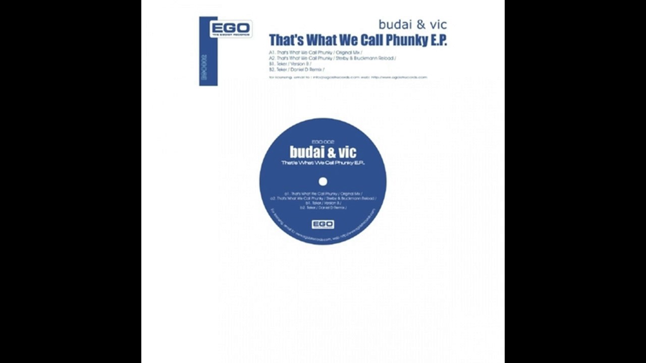 Budai & Vic - That's What We Call Phunky (Original Mix) [2003] TECHNO