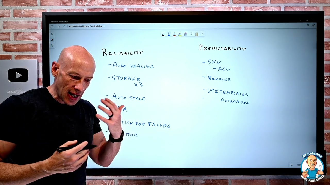 Reliability and Predictability - AZ-900 Certification Course - May 2022 New