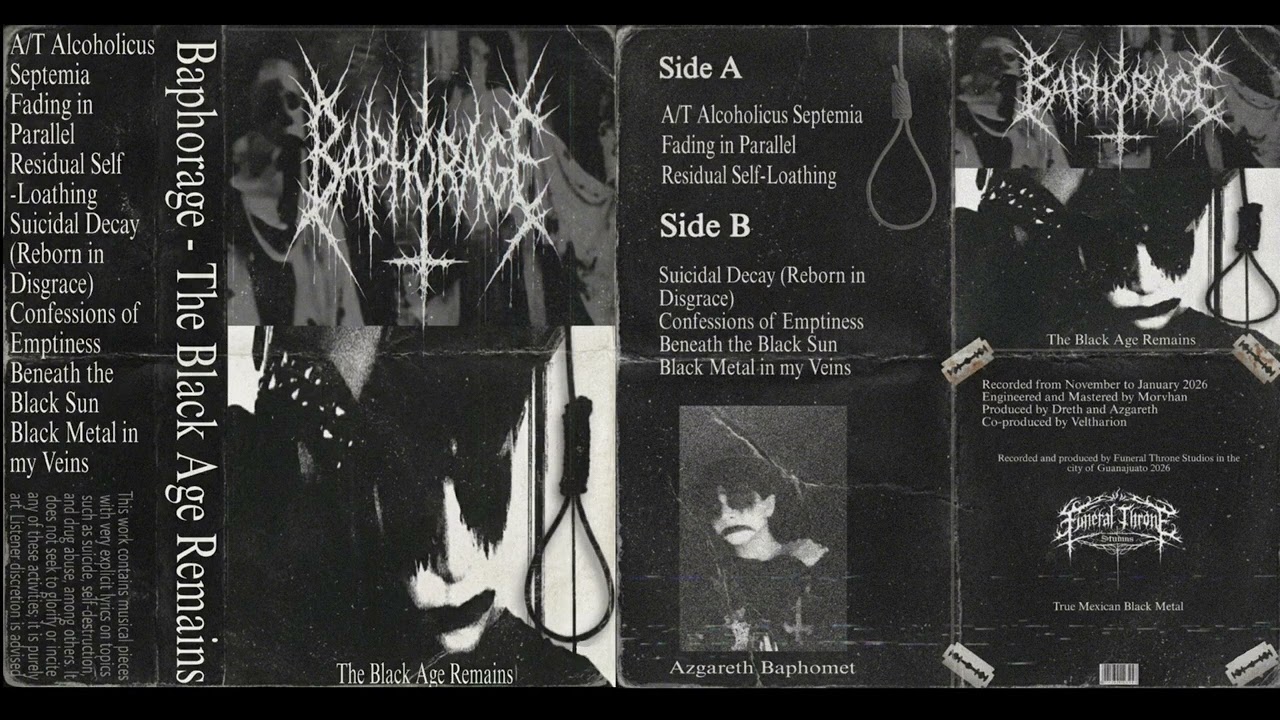 Baphorage - The Black Age Remains (FULL EP 2026)