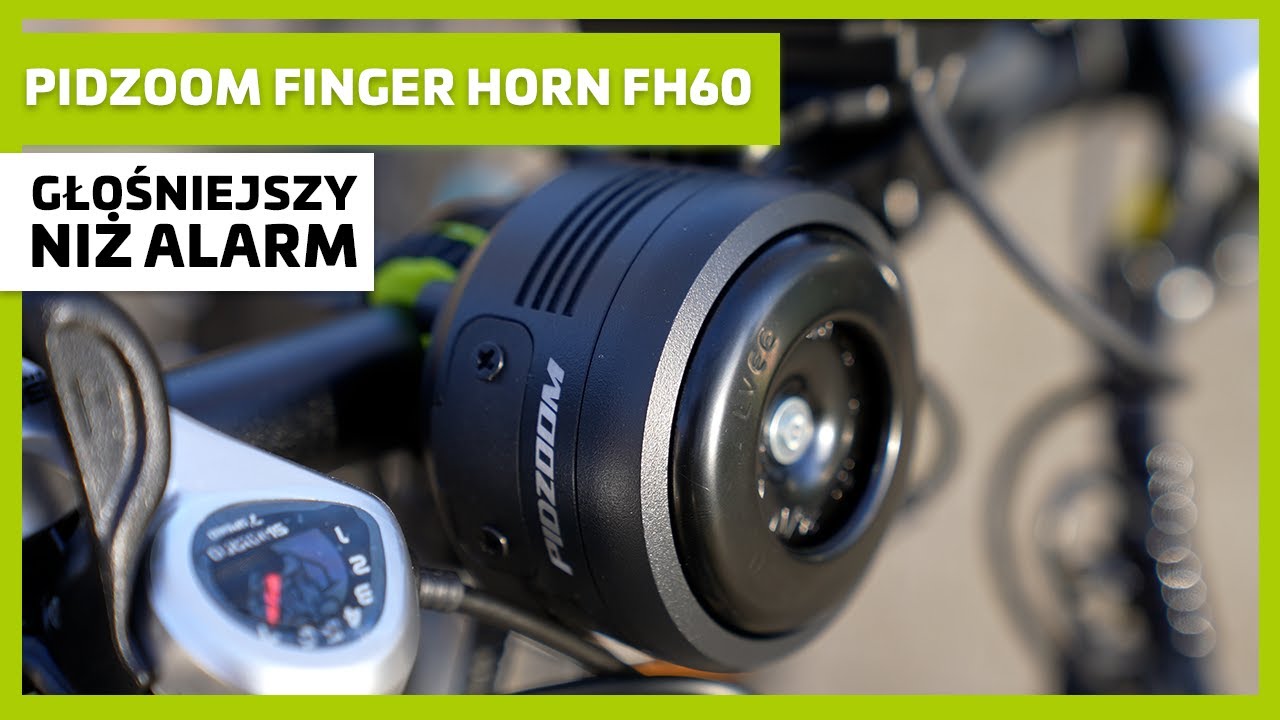 Najgłośniejszy bezprzewodowy klakson? Recenzja Finger Horn FH60