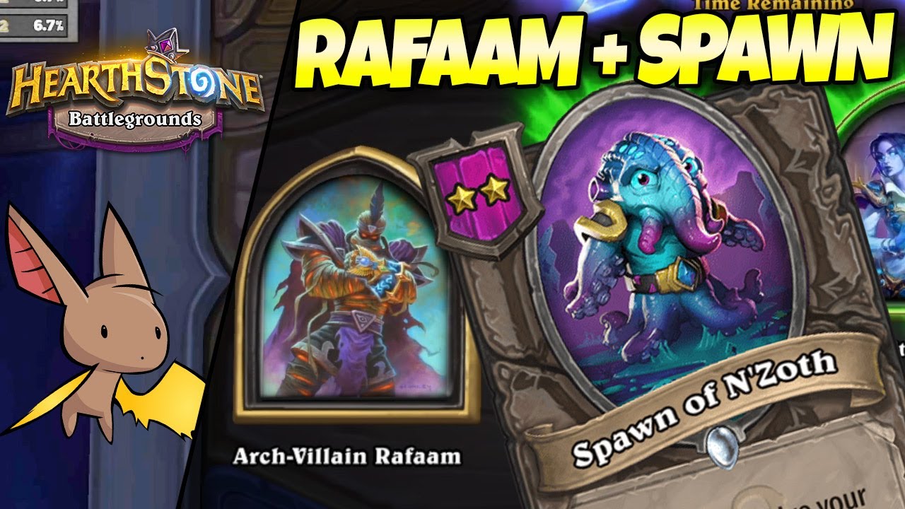 Rafaam Collects Spawn of N'Zoth w/ Zalae | Firebat Battlegrounds