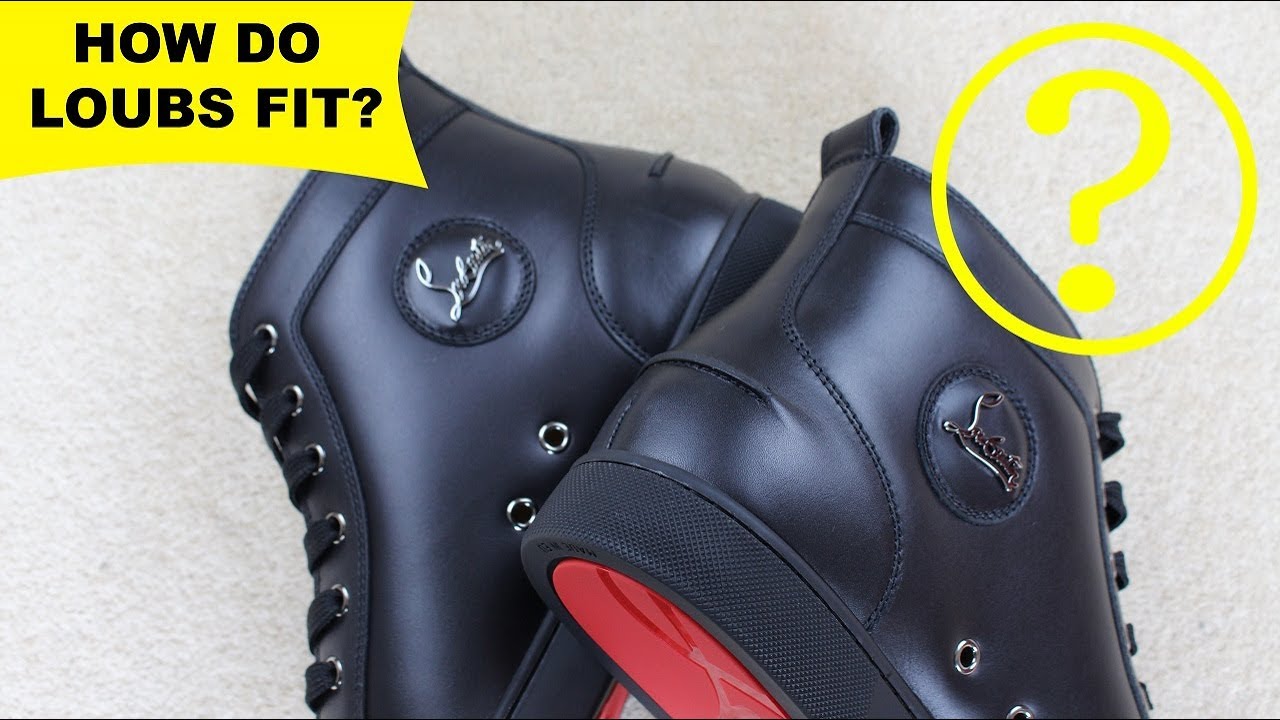 Как сидят кроссовки Christian Louboutin???