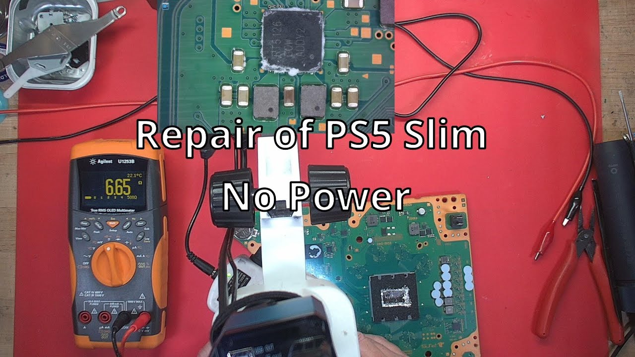 #199 Ремонт PS5 Slim, не включается