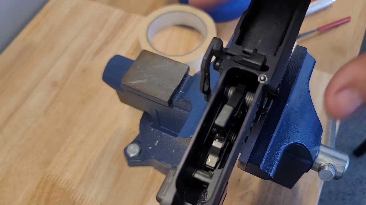 Hogue Freedom Fighter Pin File down   demo