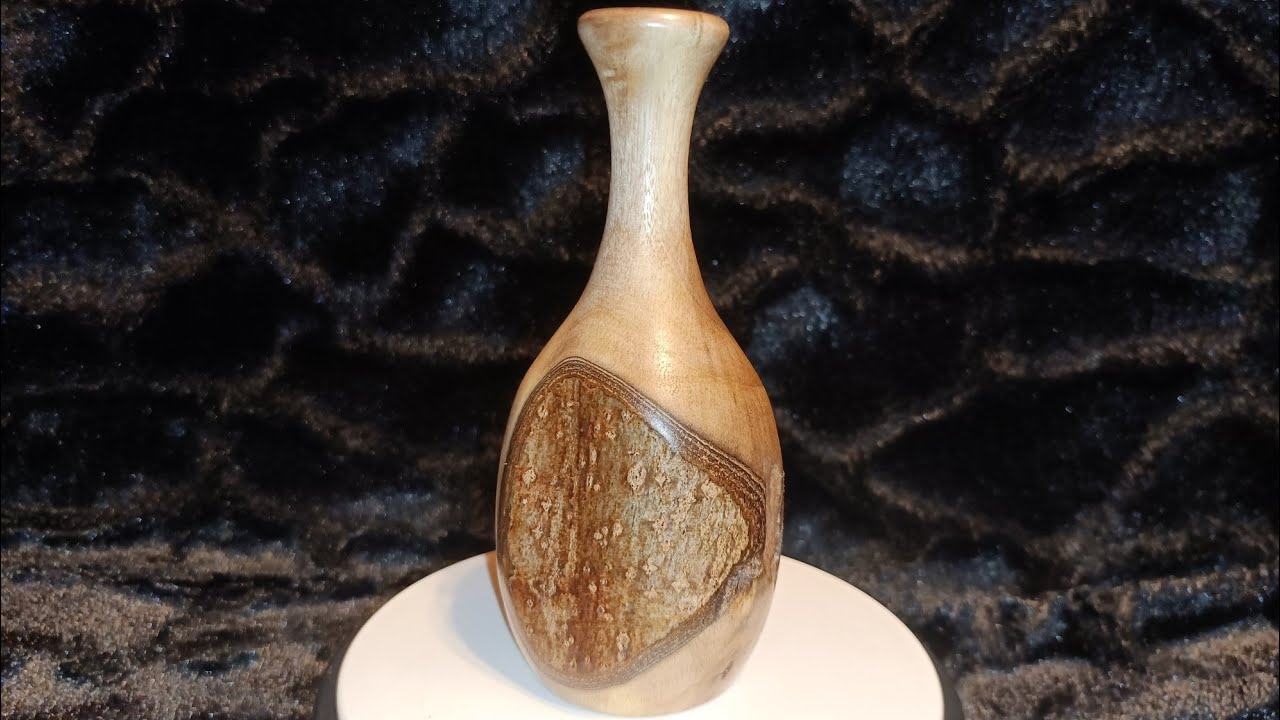 Fast bud vase - Woodturning