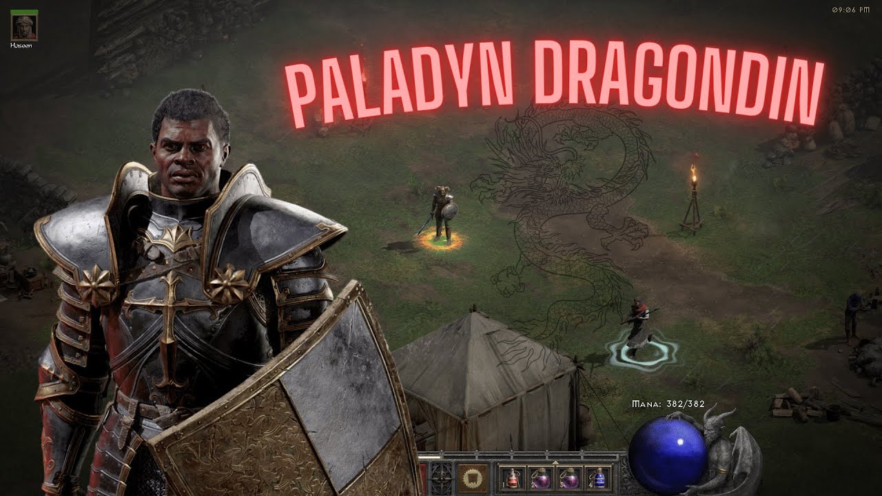 D2R Paladyn - potężny Dragondin