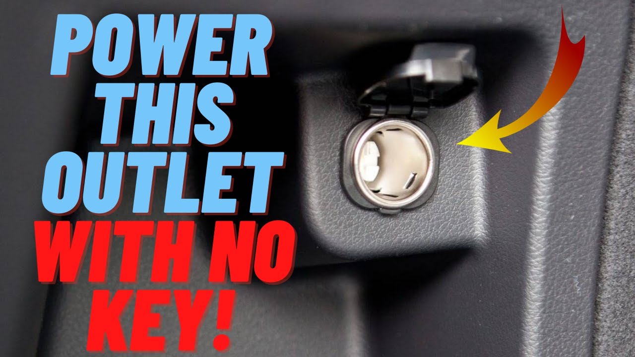 How to get 12 volts of power to any car outlet!