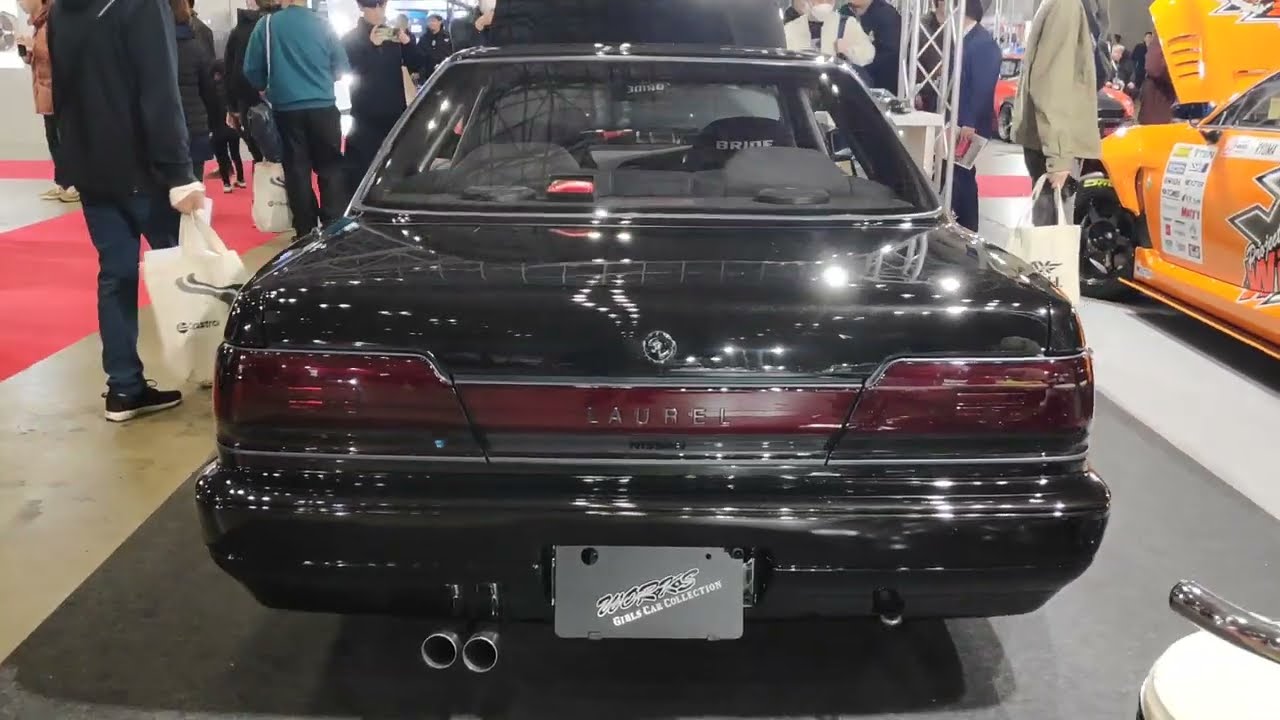 日産 ローレル C33 RSワタナベ Rタイプ１５インチ レクサス純正 ブラックオパールマイカ 東京オートサロン２０２６