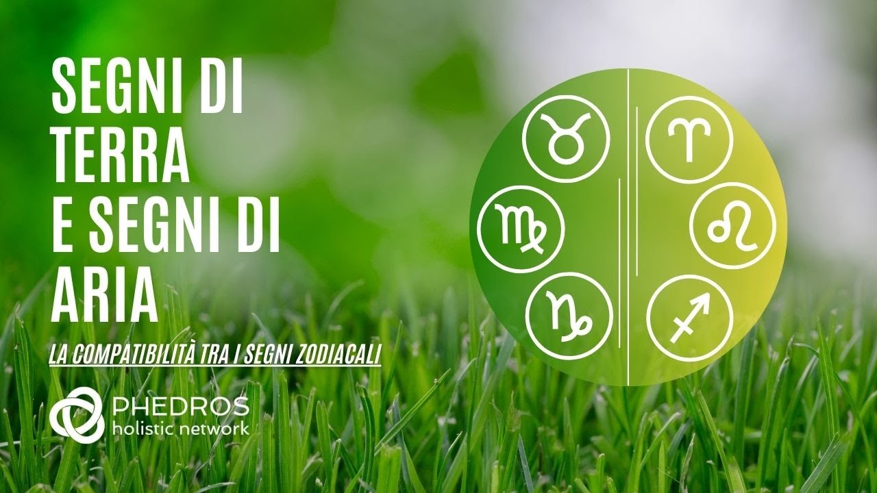 La compatibilit&agrave; tra segni di Terra  (Toro, Vergine, Capricorno) e segni di Aria