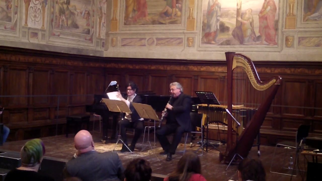 MARTA RICHTER “summer reverie on a mountainside “ for 2 clar Sib         Duo namaste