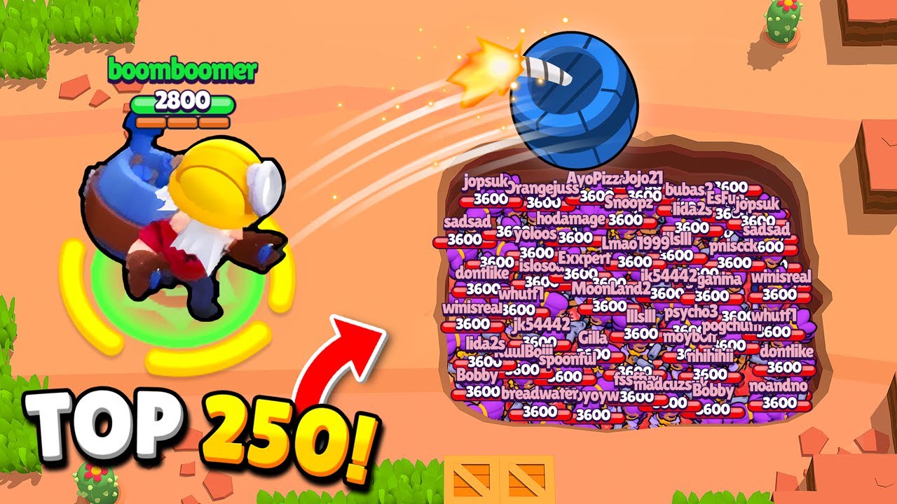 ТОП-250 СМЕШНЫХ МОМЕНТОВ В BRAWL STARS (Часть 4)