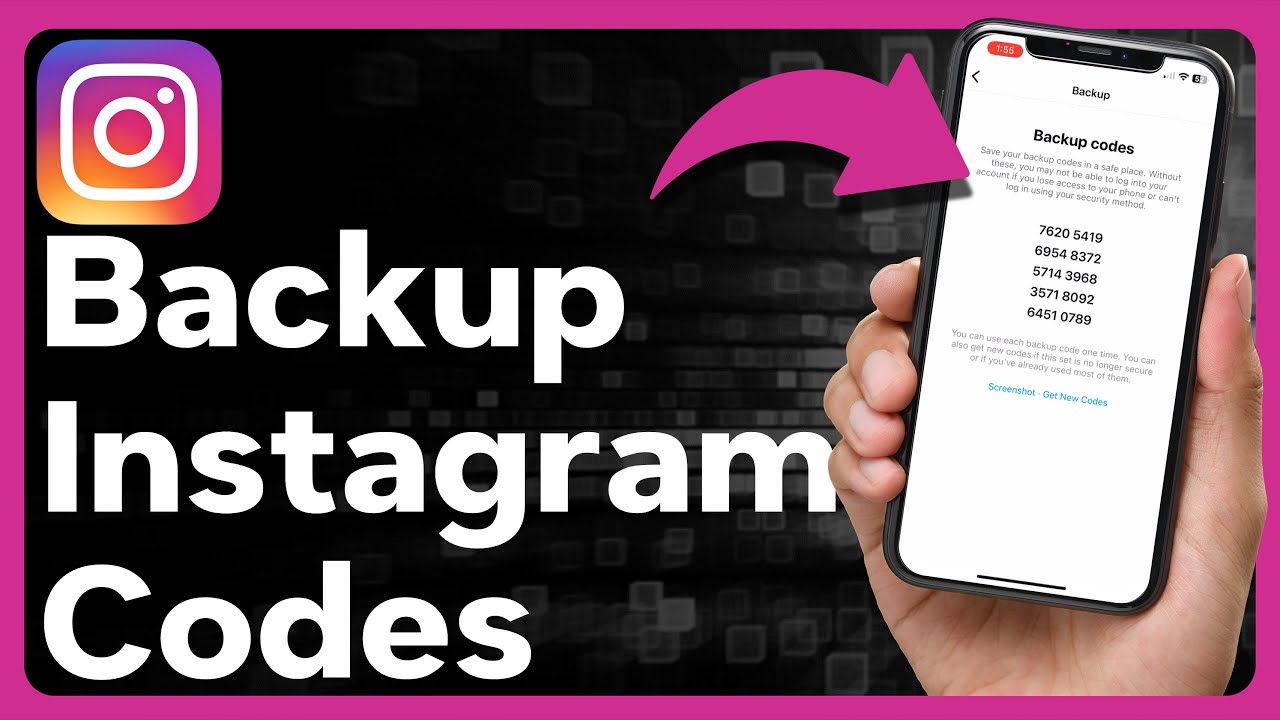 How To Get Backup Codes On Instagram