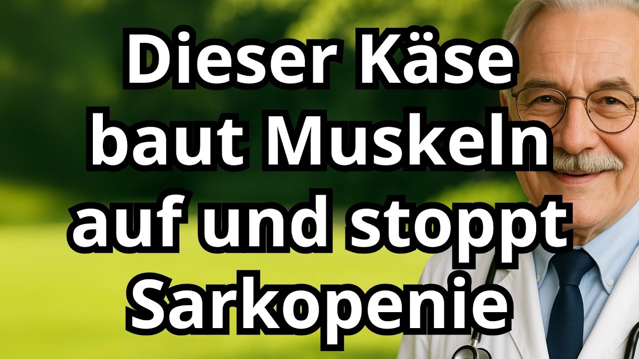Ärzte sind schockiert: Dieser Käse baut Muskeln auf und BEKÄMPFT Sarkopenie nach 60!