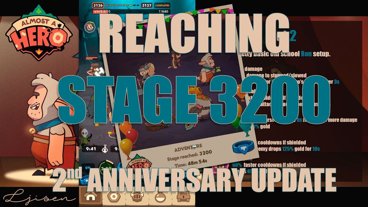Almost a Hero - Reaching 3200 | 2nd Anniversary Update