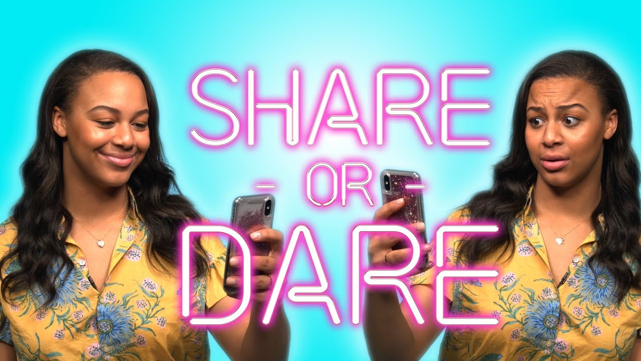 Nia Sioux Shares What’s In Her Phone | SHARE OR DARE