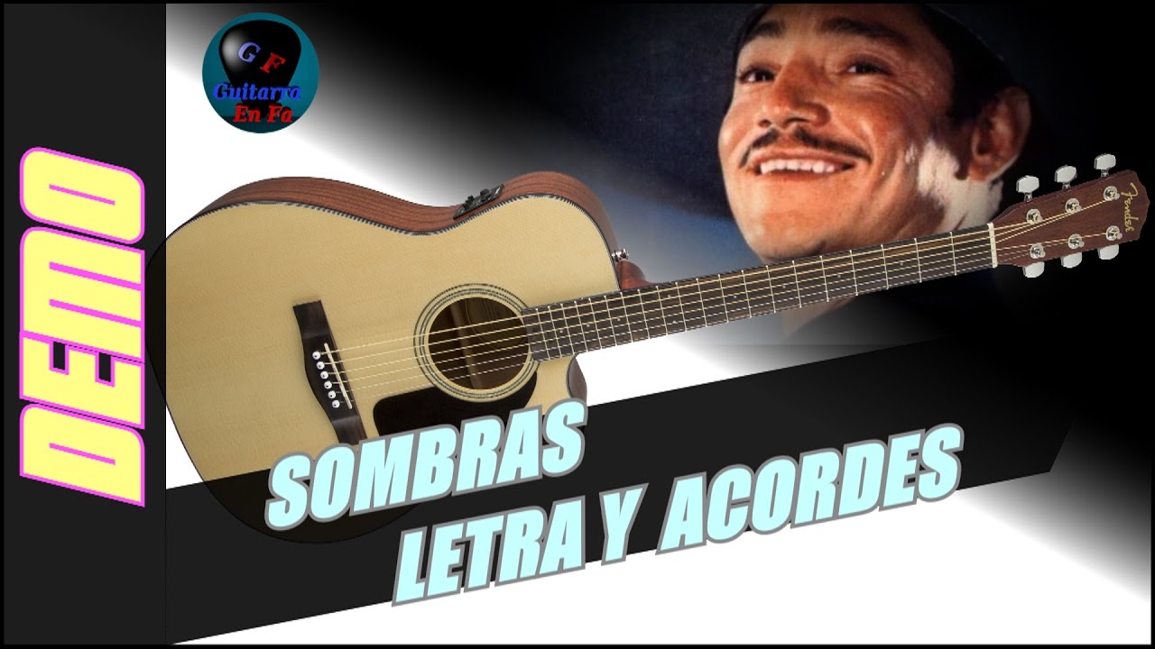 SOMBRAS Letra y Acordes - Javier Solís - (DEMO)