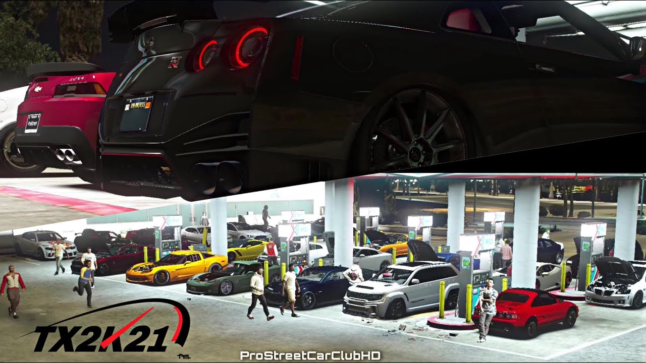 (PC) GTA FiveM: TX2K21 Pre-Meet| The Beginning Of TX2K21 Street Racing| Checking The Street Builds!
