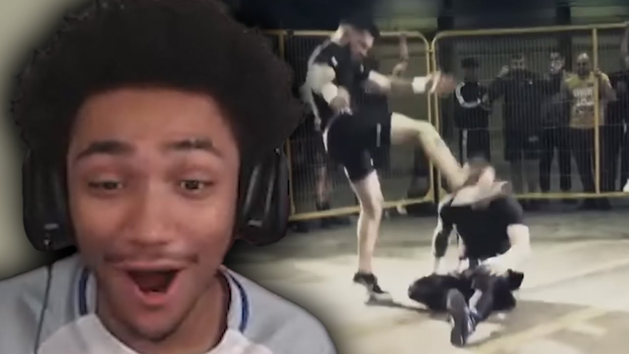 MAN GETS BAPTISED BY A FIST
