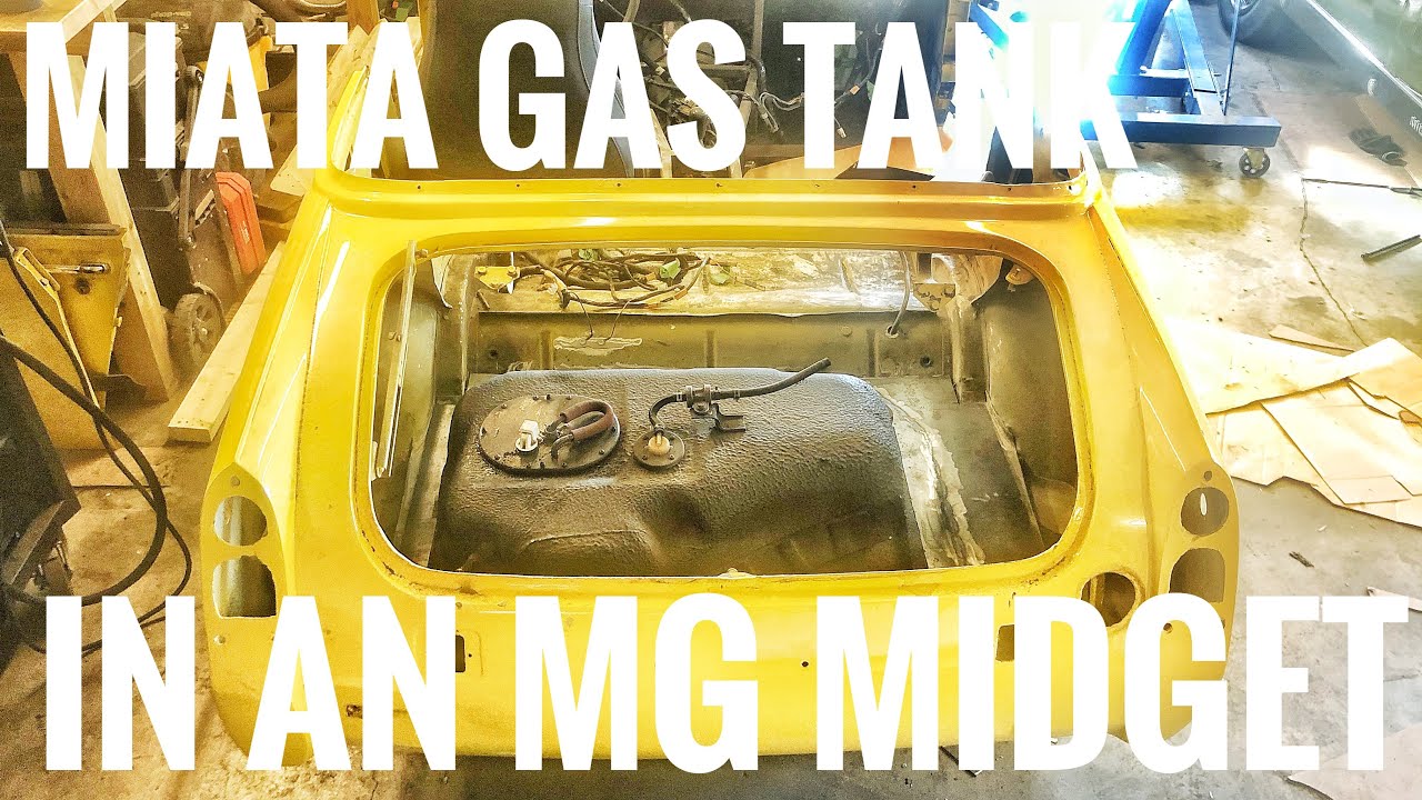 Mounting my Miata Gas Tank in my MG Midget... Will it Explode?