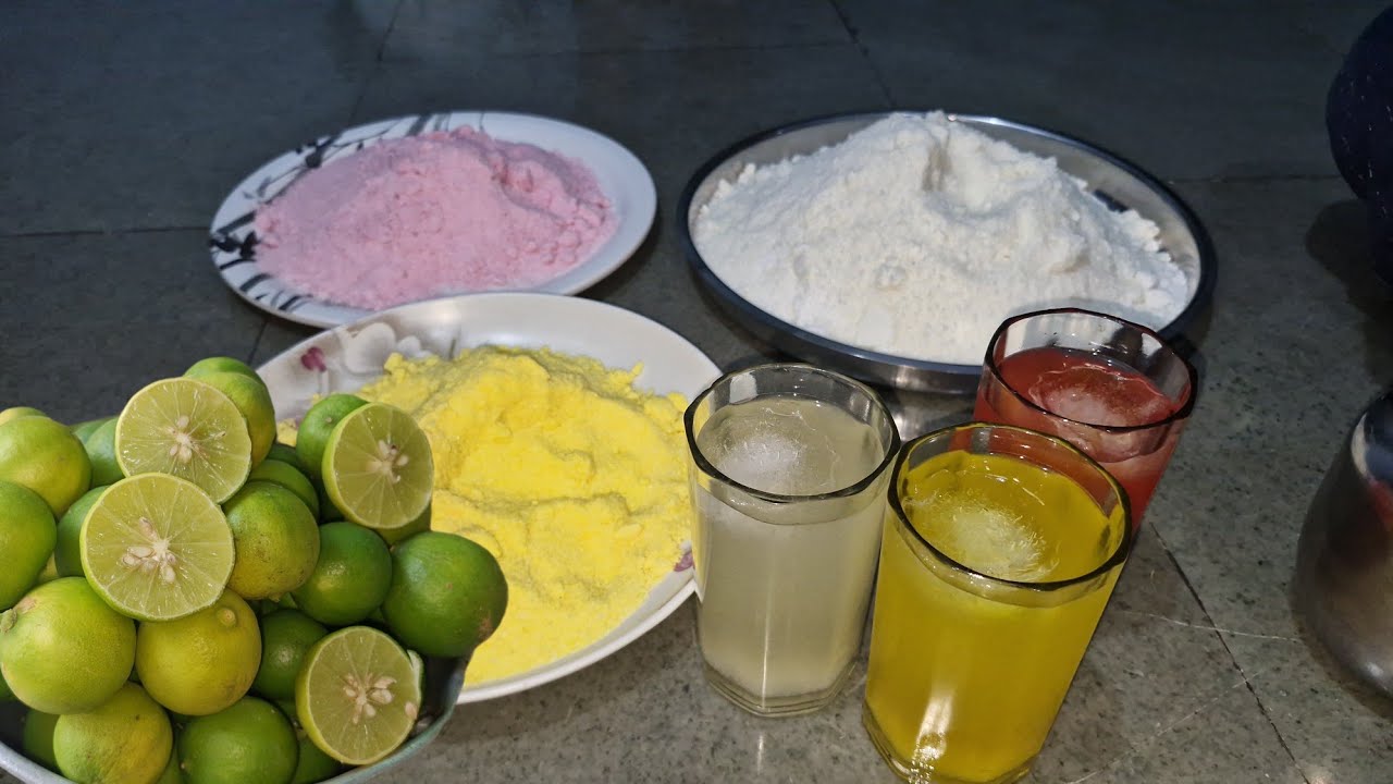 नींबू के रस को गर्मियों में स्टोर करके घर पर ही रसना बनाएं 🤤 lemon juice 🧃