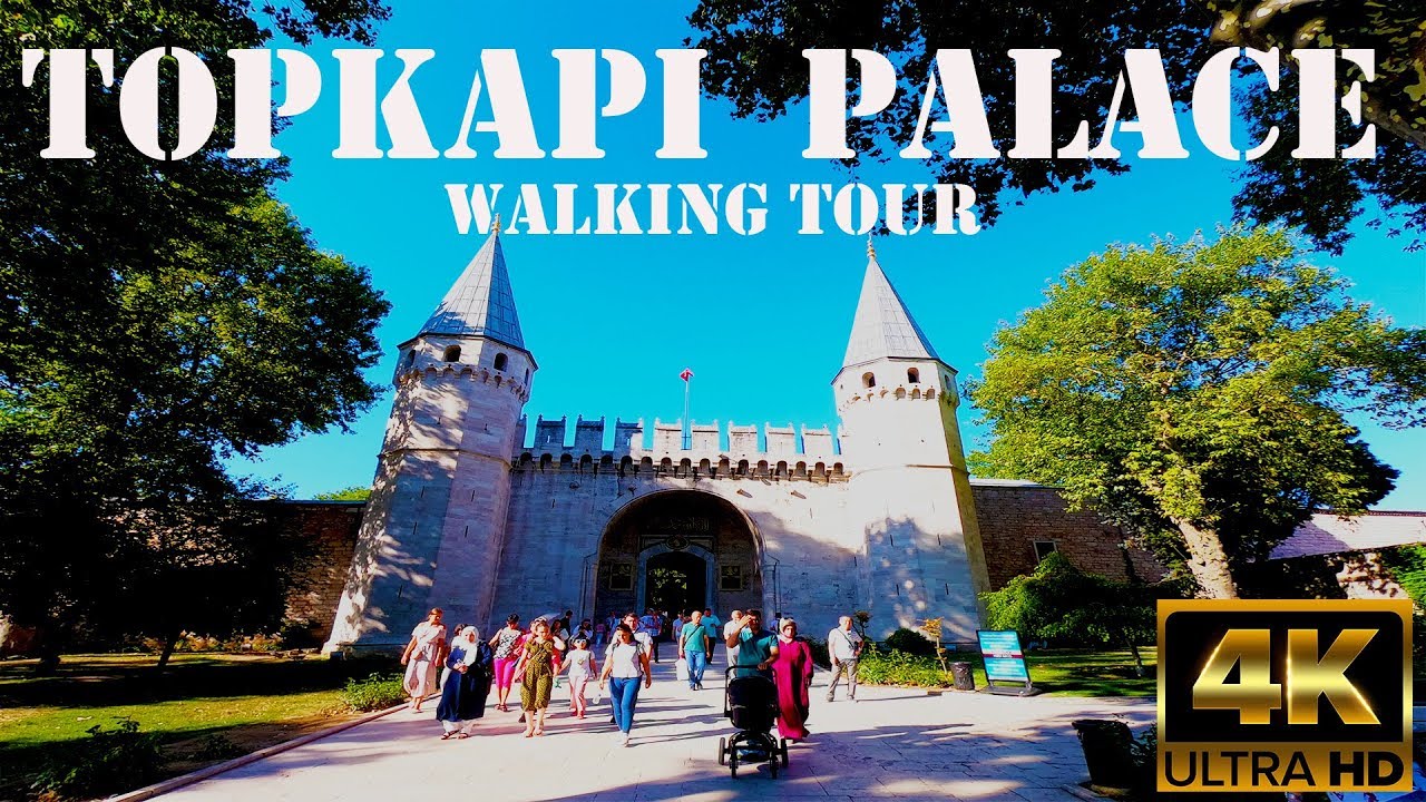 Istanbul Topkapı Palace Walking Tour in 4k! Istanbul Travel Guide 2019